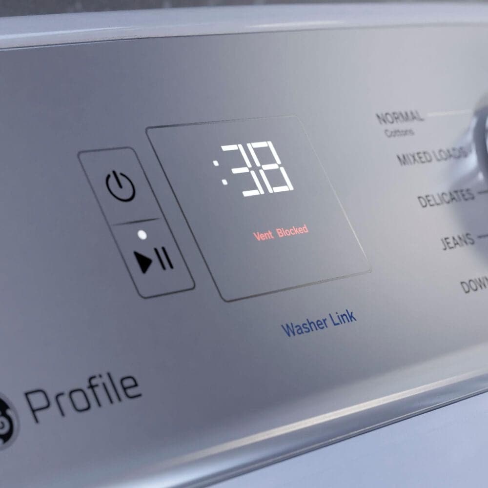 GE Profile 5 Cu. Ft. Top Load Impeller Washer and 7.4 Cu. Ft. Electric Dryer Laundry Pair in Diamond Gray, , large