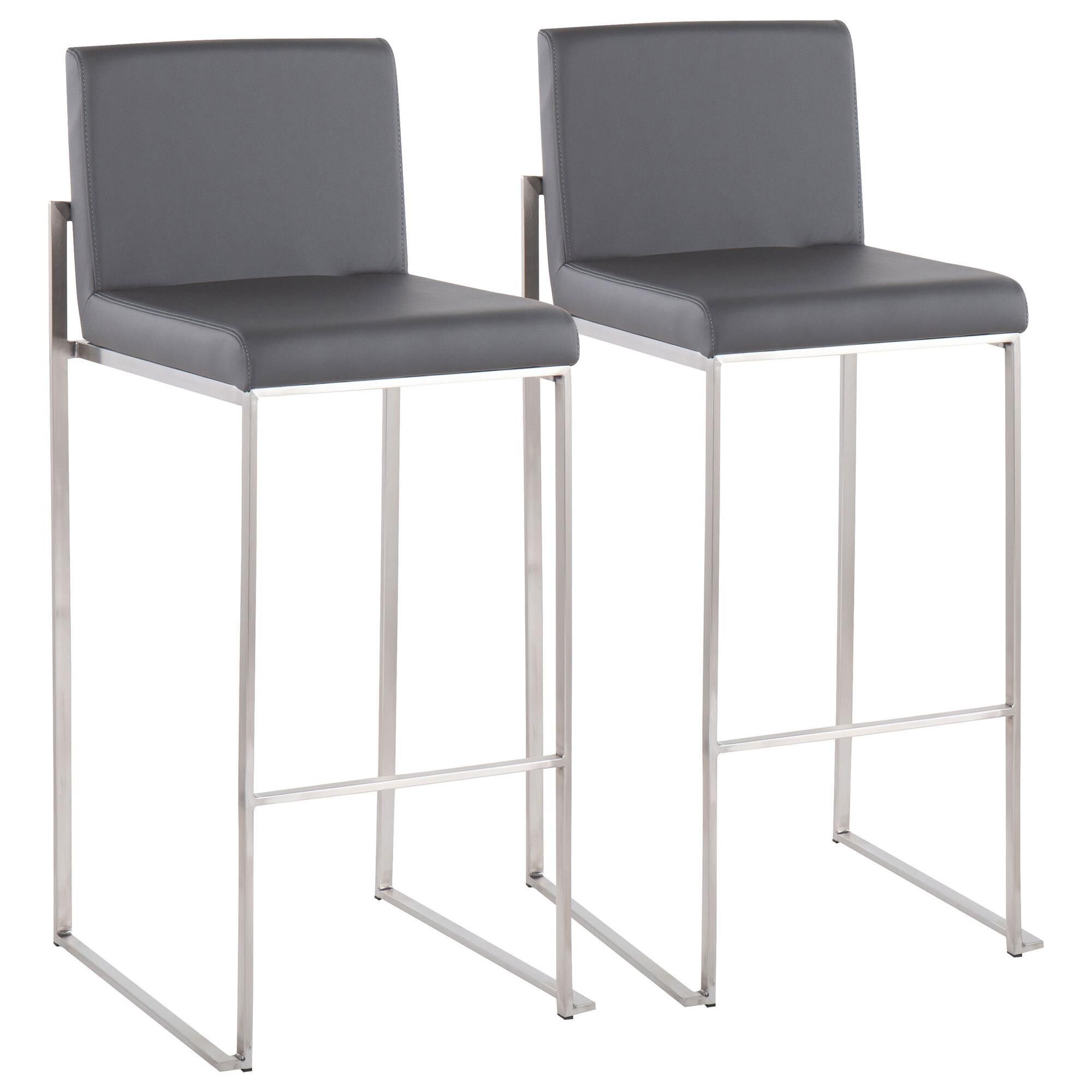 Lumisource bar stool grey store