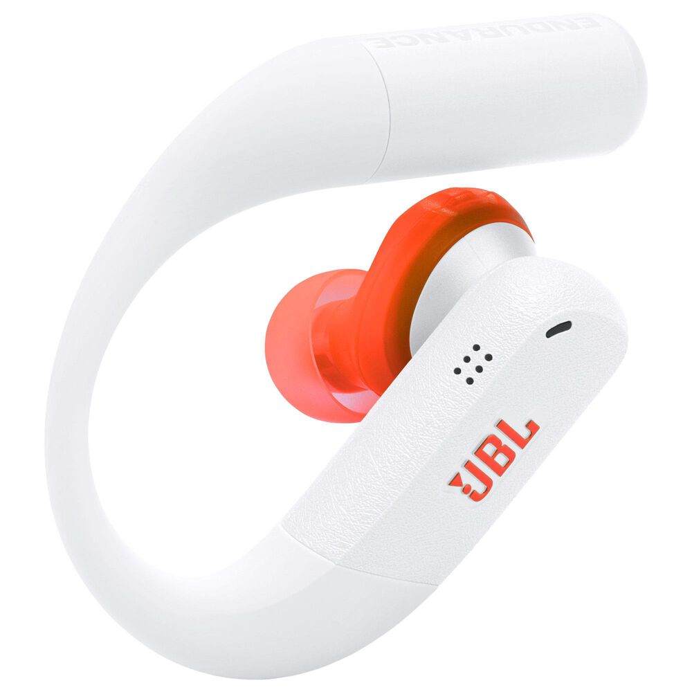 JBL Endurance Peak 4 True Wireless Earbuds in White, , large