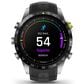 Garmin MARQ 2 Athlete AMOLED Smartwatch Grade 5 Titanium Bezel Case with Silicone Band in Black, , large