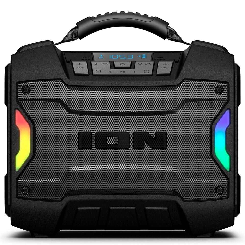 Ion Tailgater TD Rugged Bluetooth Speaker in Black, , large