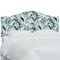 Rifle Paper Co Crafted by Cloth & Company Mayfair Twin Headboard in Peacock Blue/White, , large