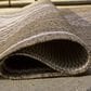 Ashley Dunsler 8" x 10" Brown and Cream Outdoor Rug, , large