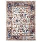 Amer Rugs Alexandria 6"7" Round Ivory and Gold Area Rug, , large
