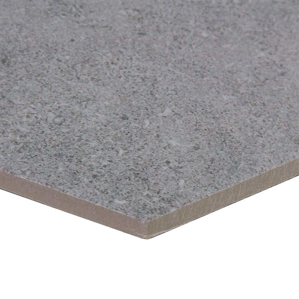 Soho Studio Casterly Rock Gris 9&quot; x 10&quot; Hexagon Porcelain Tile, , large