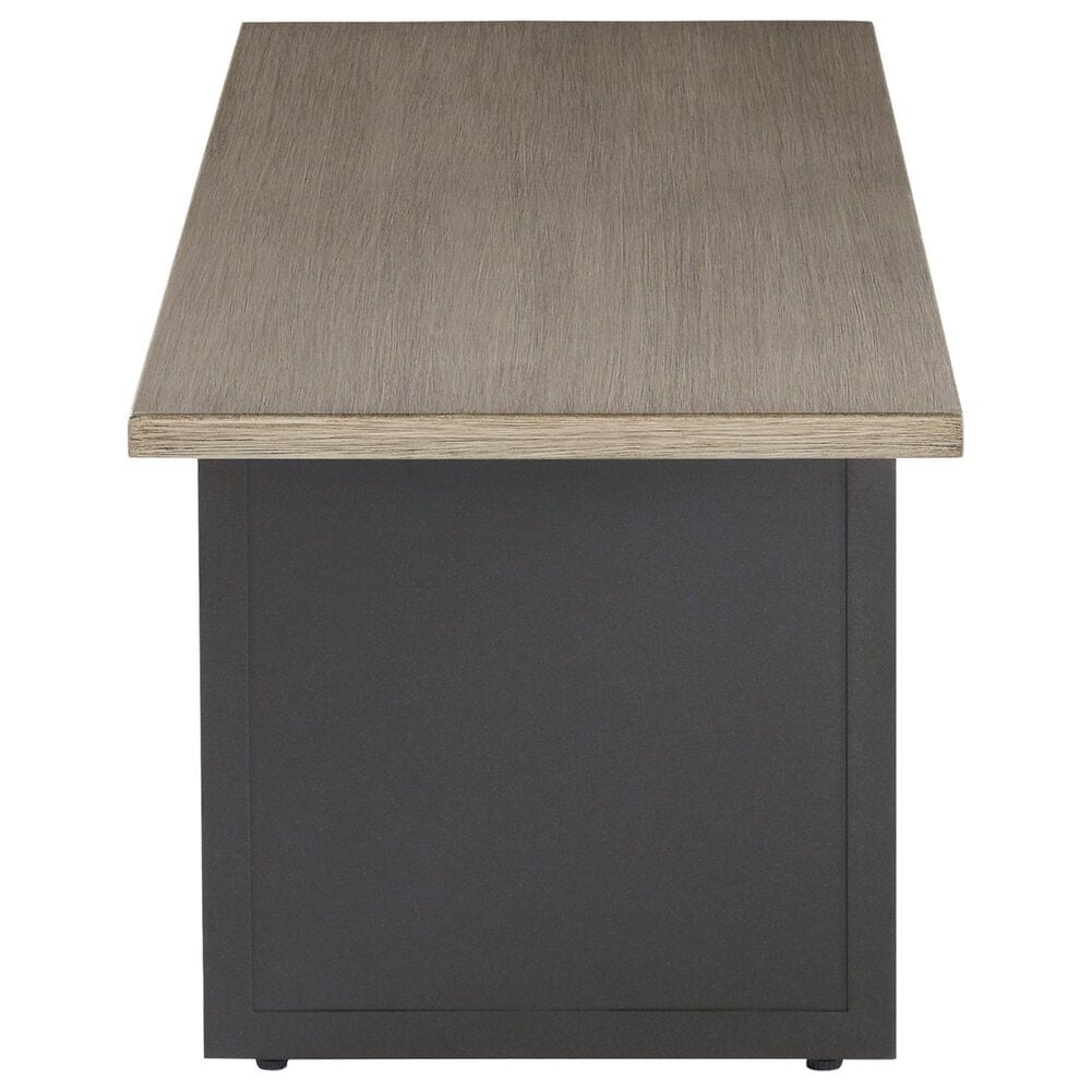 Ashley Bree Zee 8-Piece Outdoor Conversation Set with Two End Tables in Brown, , large