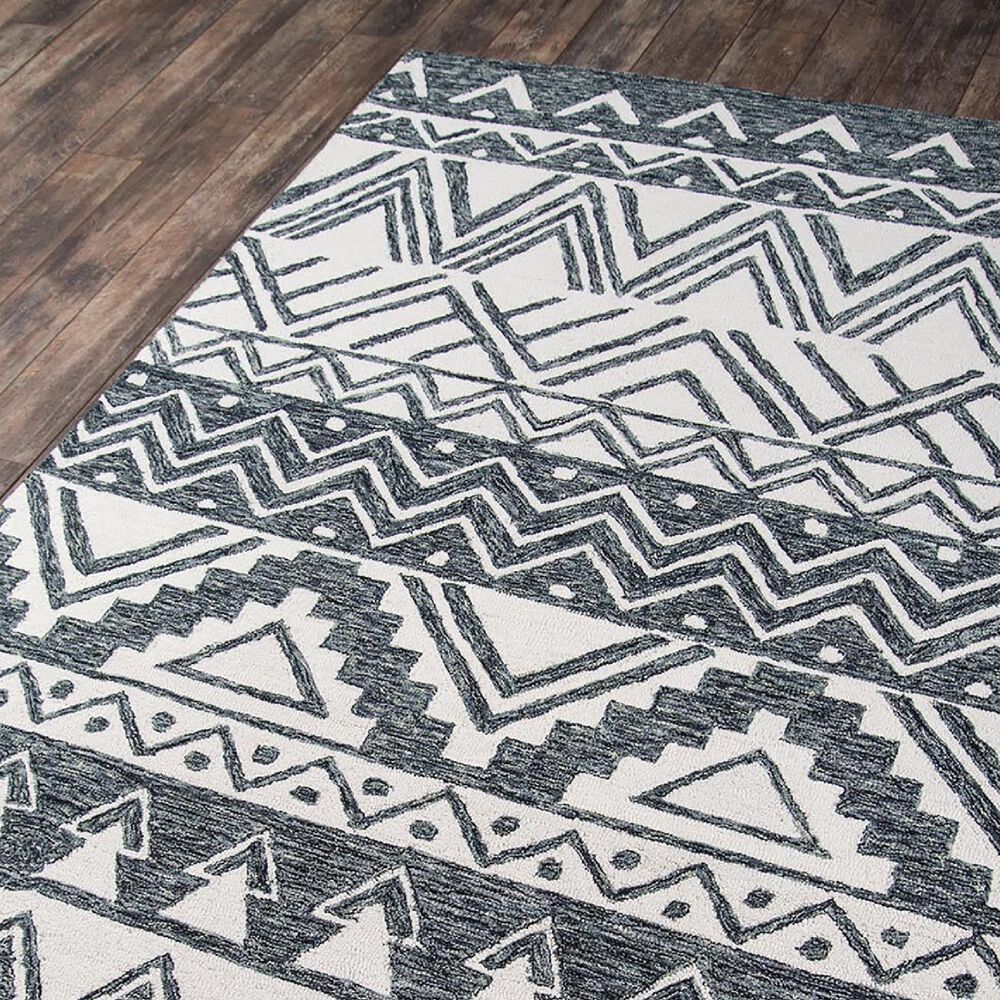 Momeni Mallorca 2&#39; x 3&#39; Charcoal Area Rug, , large