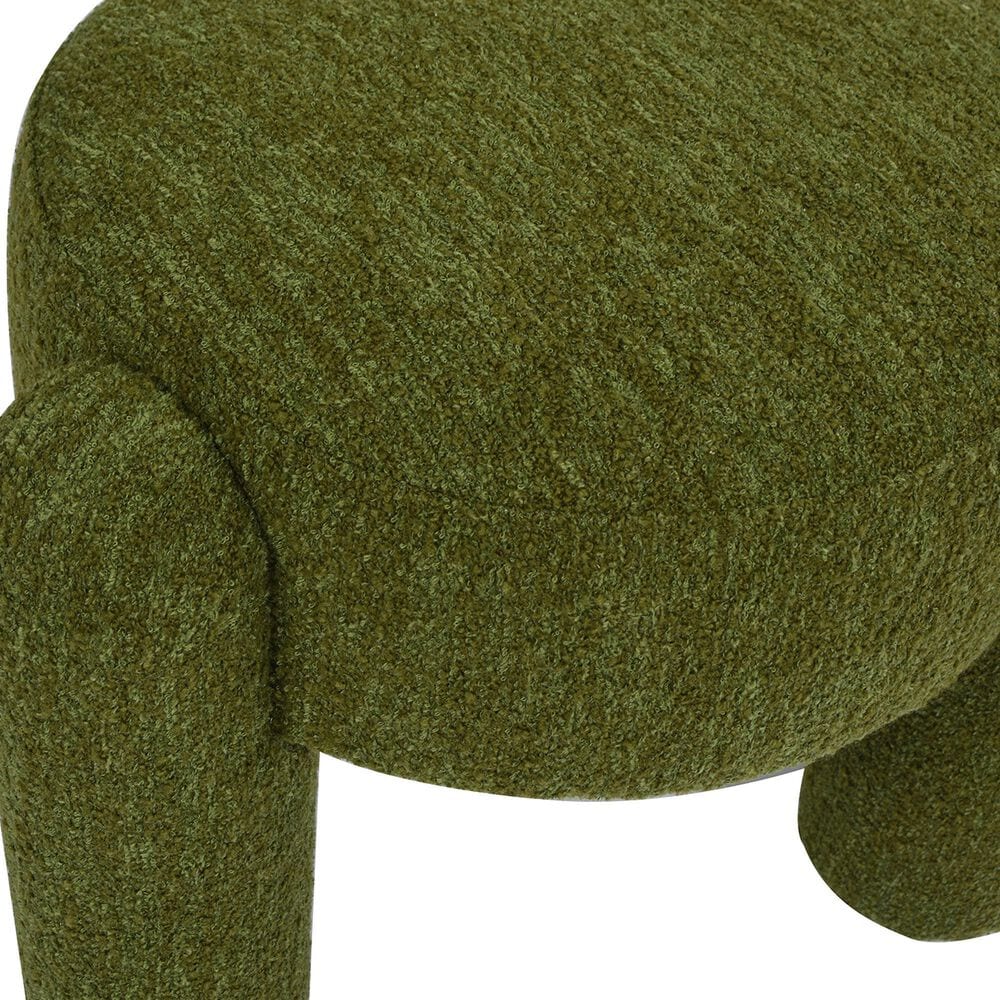 Jennifer Taylor Home Hugo Upholstered Ottoman in Moss Green, , large