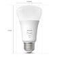 Philips Hue A19 75W LED Starter Kit in White, , large