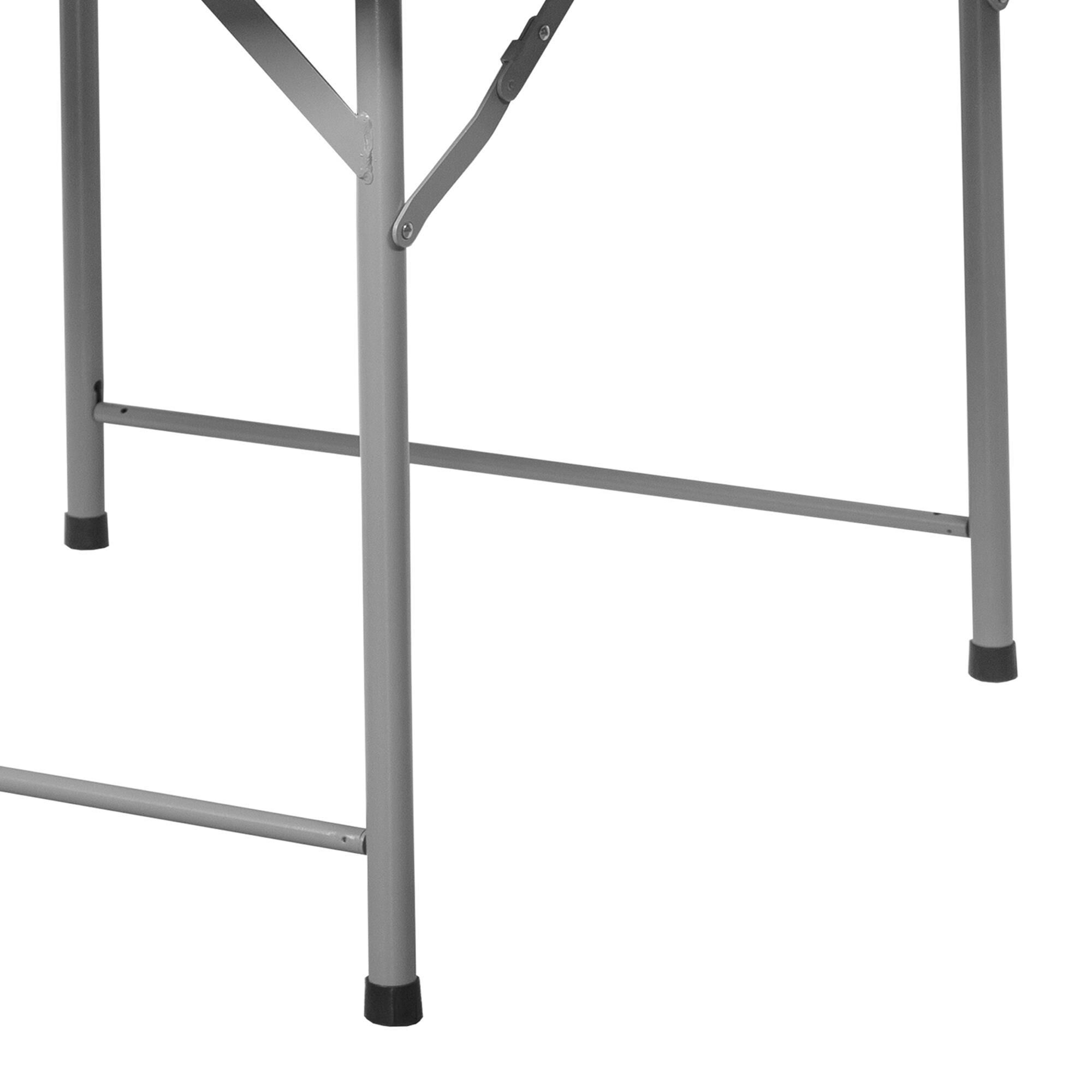 Regency Global Sourcing Trestle 6' Round Folding Dining Table in