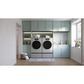 LG 5.8 Cu. Ft. Smart Front Load Washer and 9.0 Cu. Ft. Electric Dryer in Brushed Platinum Steel, , large