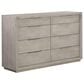 Urban Home Oxford Mineral Queen Bed and Dresser in Gray, , large