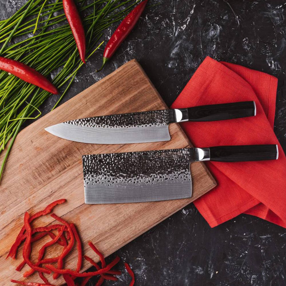 Power A 6.5&quot; Cleaver with Pakkawood Handle in Stainless Steel, , large