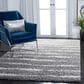 Safavieh Venus Shag VNS603J 2"7" x 5" Grey and Ivory Area Rug, , large