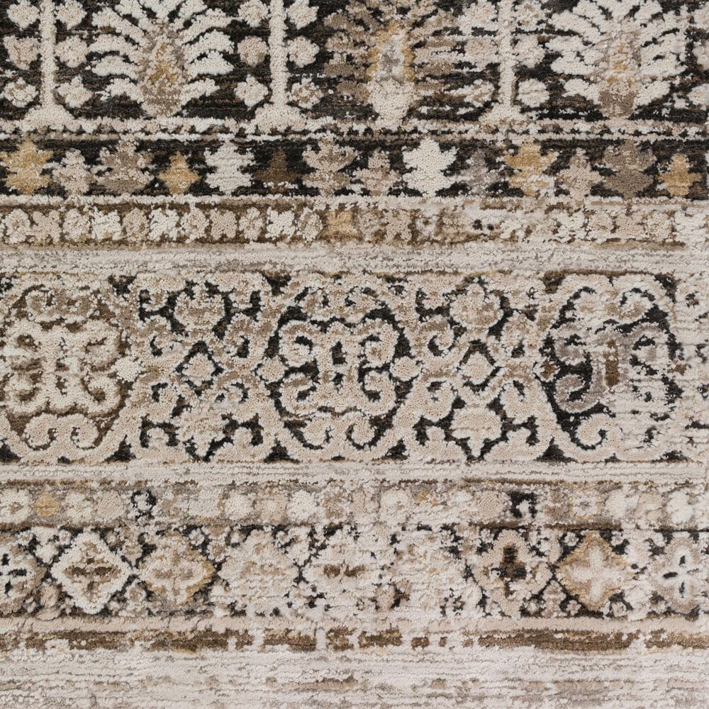 Dalyn Rug Company Antalya Striped 7&#39;10&quot; x 10&#39; Taupe Area Rug, , large