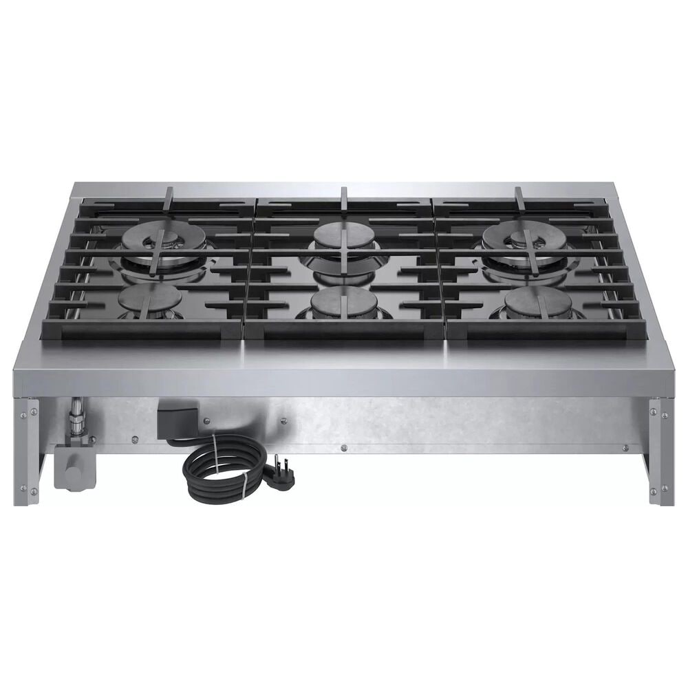 Bosch 36" Gas Cooktop with 6 Burners in Stainless Steel, , large