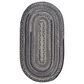 Capel Bayview 0036-345 3" x 5" Oval Metal Area Rug, , large
