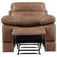 Steve Silver Rudger Manual Recliner in Chestnut Brown, , large