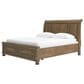 Ashley Feddinger California King Storage Sleigh Bed in Chestnut Brown, , large