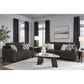 Ashley Loreo Stationary Queen Sofa Sleeper in Ebony, , large