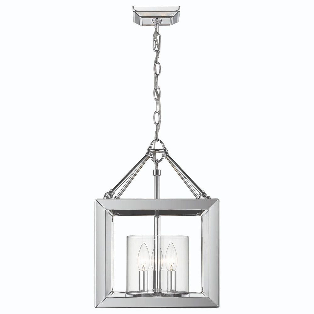 Golden Lighting Smyth 3-Light Convertible Pendant in Chrome, , large