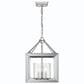 Golden Lighting Smyth 3-Light Convertible Pendant in Chrome, , large