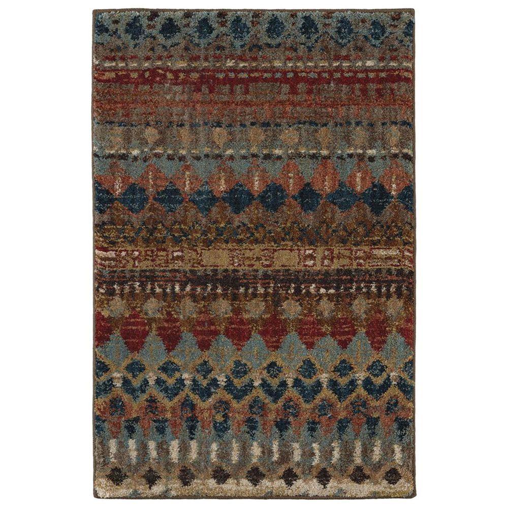 Karastan Spice Market Saigon 90932-80129 2" x 3" Multicolor Area Rug, , large