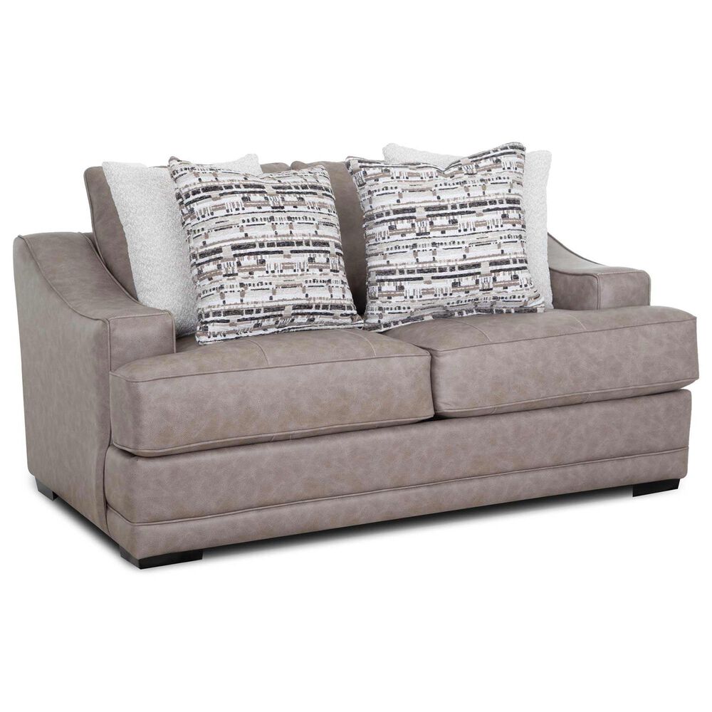 Moore Furniture Granger Stationary Loveseat in Duvall Greige, , large