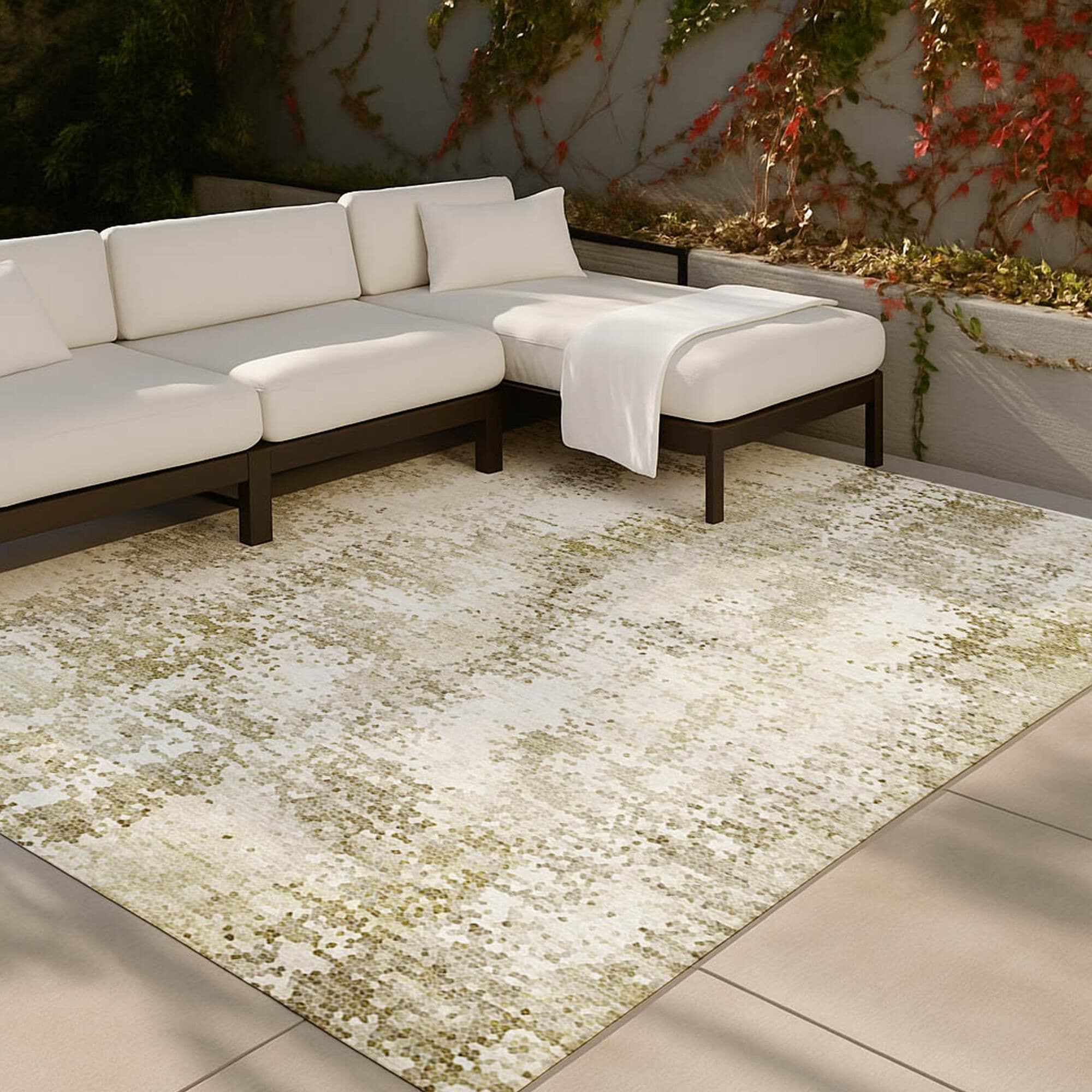 Dalyn Rug Company Lumara LM5 Khaki 3' x 5' Area Rug