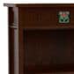 Stickley Furniture Floral Tile 2-Shelf Bookcase in Centennial, , large