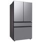 Samsung Bespoke 29 Cu. Ft. 4-Door French Door Refrigerator with Beverage Center in Stainless Steel Panels, , large