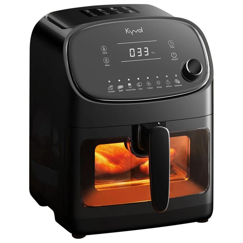 Kyvol Epichef 6-Quart Large Capacity Air Fryer with Viewing Window , , large