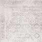 Safavieh Tulum TUL264A 2" x 11" Ivory and Grey Runner, , large