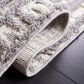 Safavieh Marrakesh 2"2" x 6" Ivory and Dark Grey Runner, , large