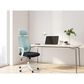 CorLiving Workspace Office Chair with White Frame in Teal and Black, , large