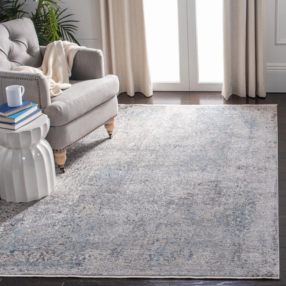 Safavieh Dream DRM407F 5&#39; x 8&#39; Grey and Ivory Area Rug, , large