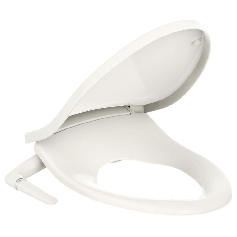 Kohler PureWash M250 Elongated Manual Bidet Toilet Seat in Biscuit, , large