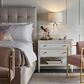 Furniture Worldwide Love Joy Bliss Uptown Queen Bed in Woven Pewter, , large