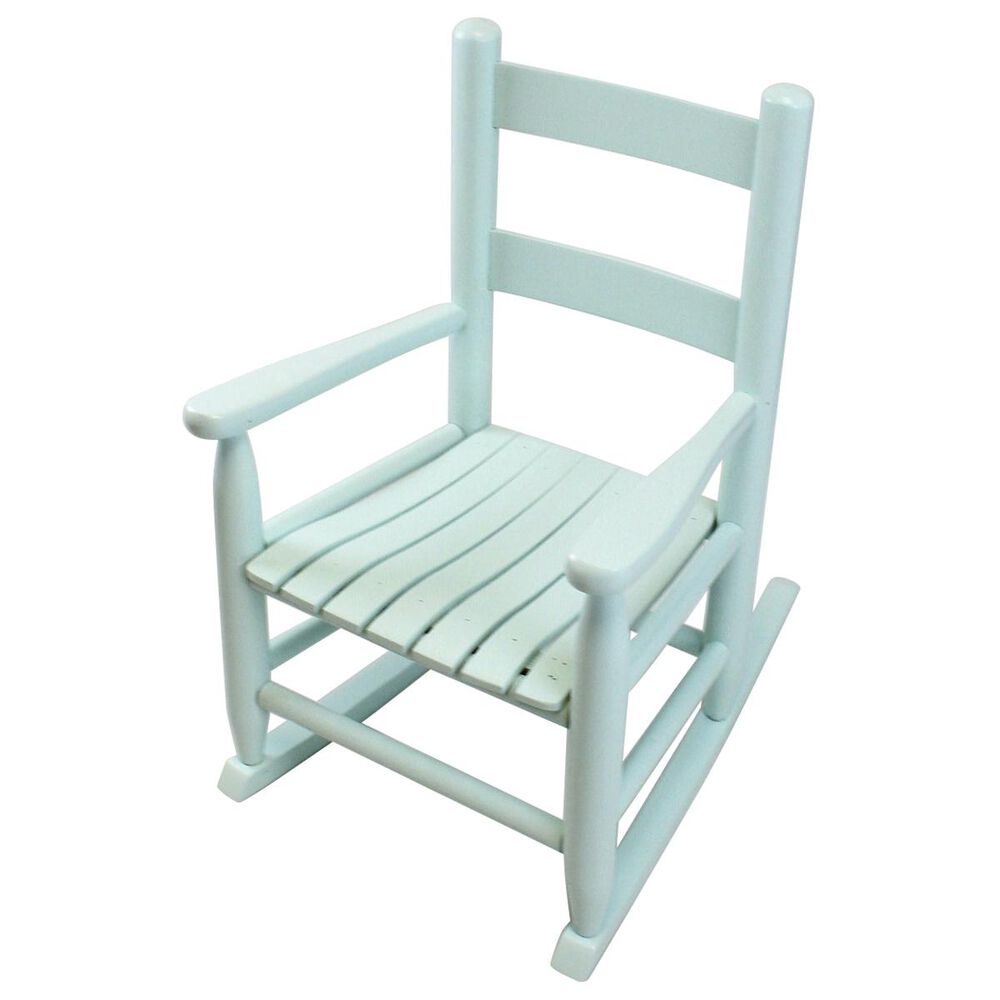 Lakeside Asheville Childs Rocking Chair in Coastal Blue, , large