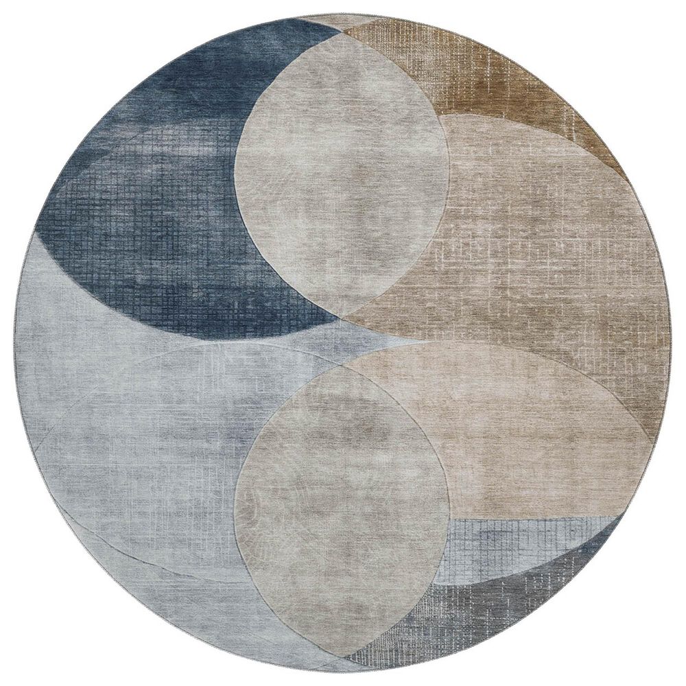 Dalyn Rug Company Neo NO13 8" Round Sky Area Rug, , large
