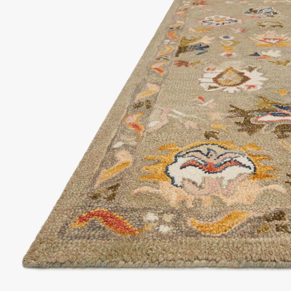Loloi Padma Transitional 2&#39; x 5&#39; Grey and Multicolor, , large