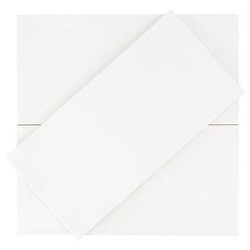 Soho Studio Atmosphere White 5" x 10" Ceramic Tile, , large