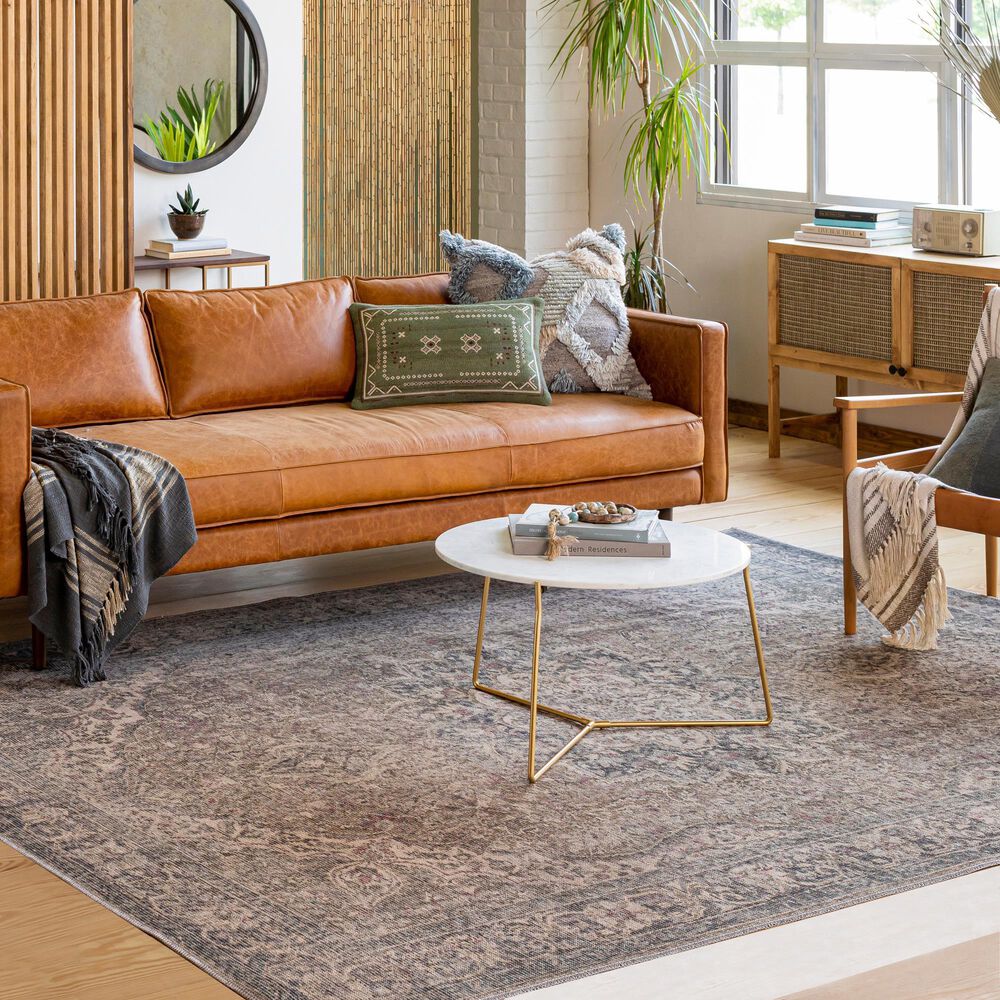 Surya Colin 9&#39;3&quot; x 12&#39; Dusty Sage, Olive, Red, Black and Beige Area Rug, , large