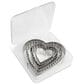 Mrs. Anderson"s 5-Piece Baking Heart Cutter with Storage Container in Stainless Silver, , large