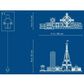 LEGO Architecture Paris Building Set in Multicolor, , large