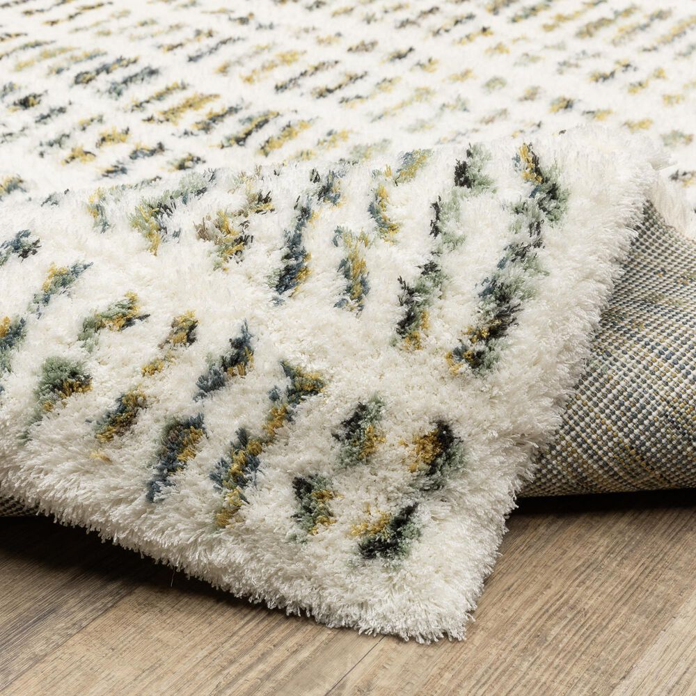 Oriental Weavers Galileo GAL02 Ivory and Multicolor 5&#39;3&quot; x 7&#39;6&quot; Area Rug, , large