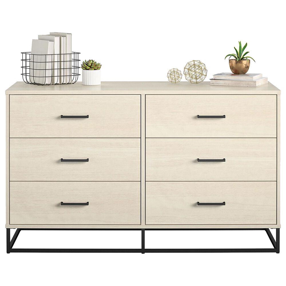 DHP Kelly 6 Drawer Dresser in Bay Oak, , large