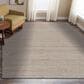 L&R Resources Bleached Naturals 5" x 7"9" Bleach and Ivory Area Rug, , large