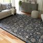 Ashley Hilcott 7"10" x 10"6" Blue, Cream and Brown Area Rug, , large