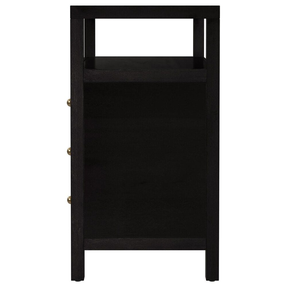 Butler Specialty Company Nora 3-Drawer Nightstand in Antique Coffee, , large